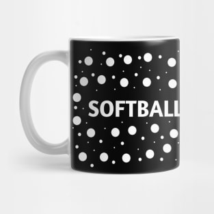 Softball dad , Gift for Softball players Mug